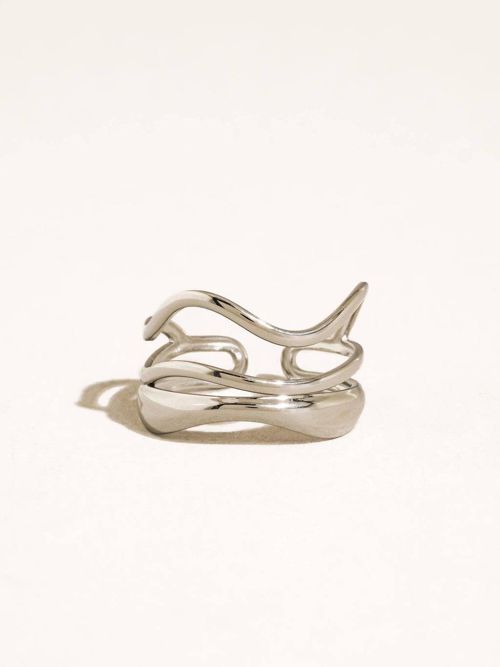Ozzy Adjustable Abstract Ring