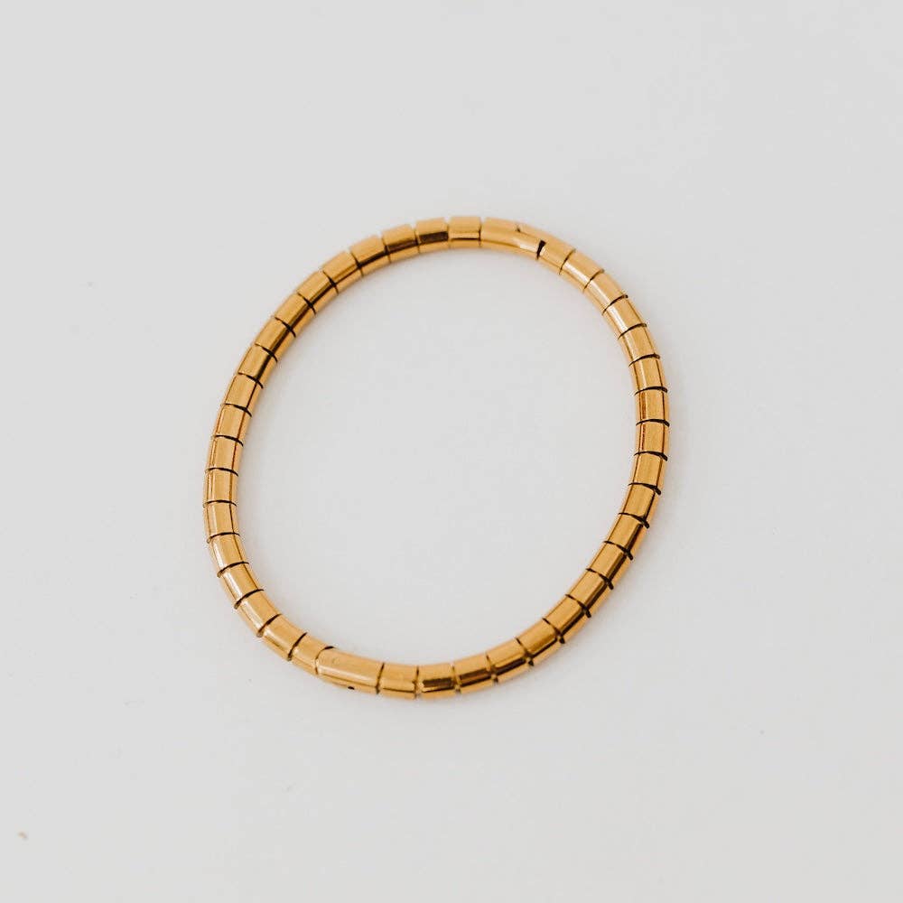 Harlow Hinged Bangle Bracelet - WATERPROOF